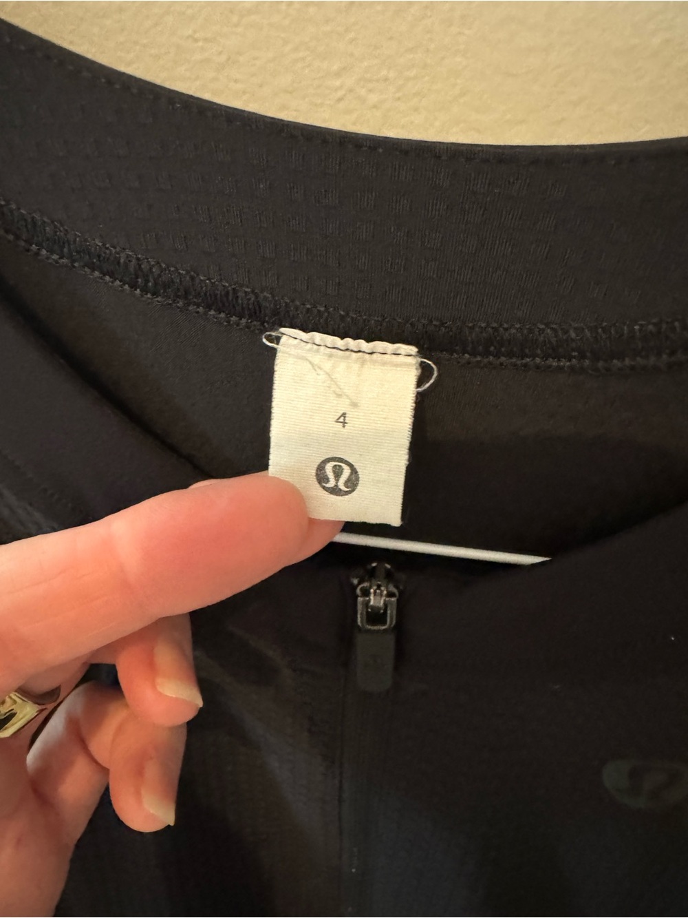 Lululemon Grid Texture Tennis Dress in Black - Picture 2 of 5